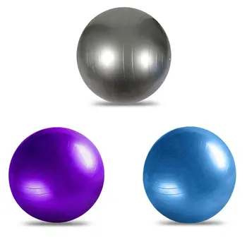 

Exercise Ball For Fitness Stability Balance Yoga Workout Guide Quick Pump Design