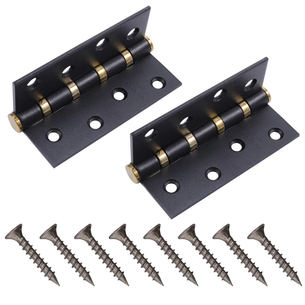 

2Pcs Hinge Useful Solid Durable Stainless Steel Portable Cabinet Hinge Door Hinge Door Closer for Furniture Home Office