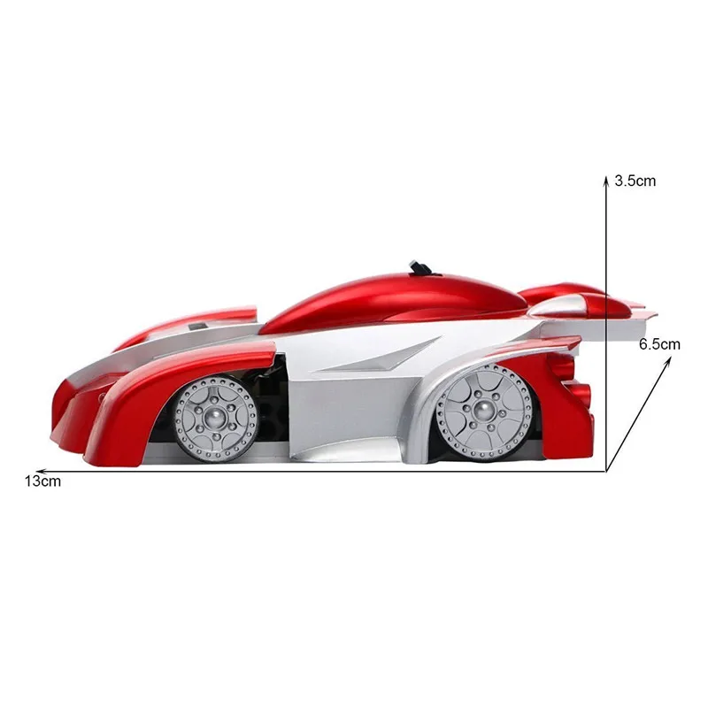 Настенный альпинистский Радиоуправляемый автомобиль с дистанционным управлением, антигравитационный потолочный гоночный автомобиль, электрические игрушки, машина, авто подарок на детский Радиоуправляемый автомобиль