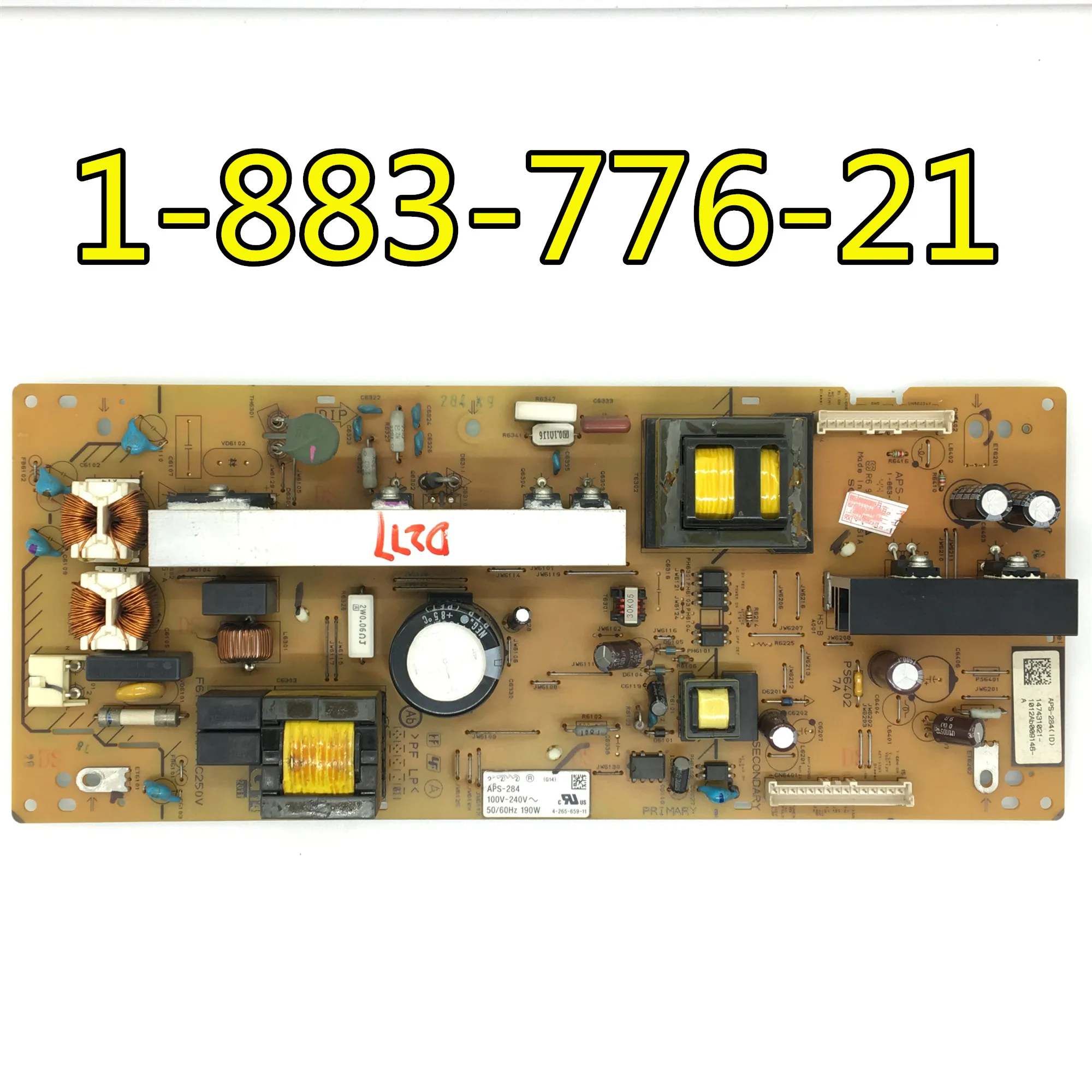 Оригинал 100% тест для sony KLV-40BX420 APS-284 1-883-776-21/11 плата питания
