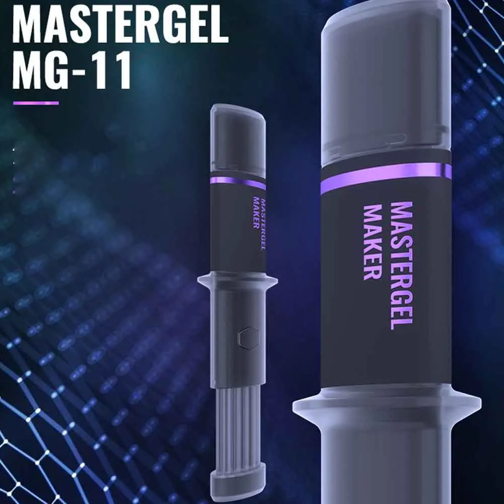 Термопаста MASTERGEL REGULAR PRO MAKER -11 -8 -5 состав силиконовой пасты для ЦП Охлаждающий
