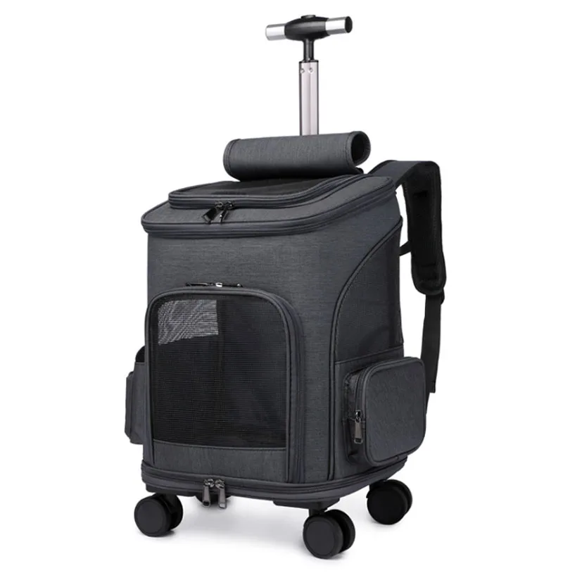Dog Carrier with Wheels