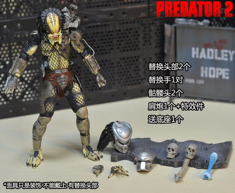 NECA специальная форма войны серии ПВХ пластиковый материал железный солдат крови AVP контракт специальной формы модель может обрабатывать