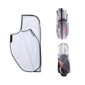 

PVC Waterproof Golf Bag Hood Rain Cover Shield Outdoor Golf Pole Bag Cover Durable Dustproof Cover Golf Course Accessories