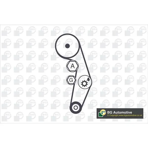 TIMING belt [videos] BGA TB0120K
