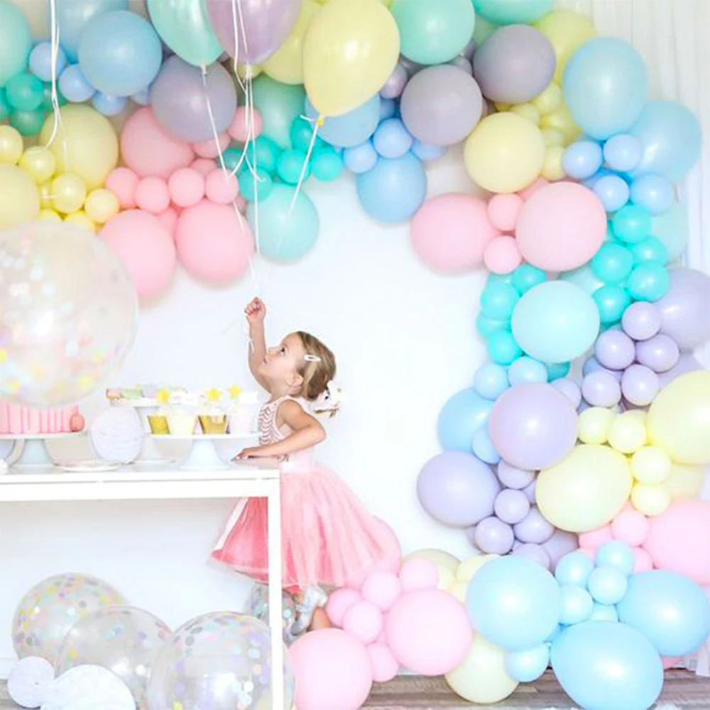 pastel color baby shower