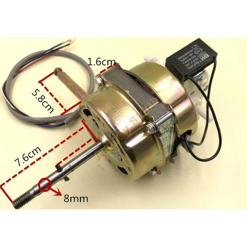 Manual Table Electrical Ac Fan Motor 60w Operation Ventilation Exhaust