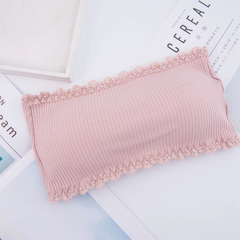 Women Seamless One-piece Tube Tops Strapless Padded Bra Bandeau Tube Top Women Intimates Women Seamless One-piece Tube Tops Strapless Padded Bra Bandeau Tube Top Women Intimates