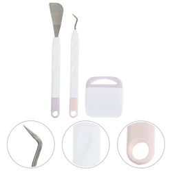 Spatule de désherbage en vinyle, outil de base de précision, outils artisanaux en vinyle, 3 pièces 