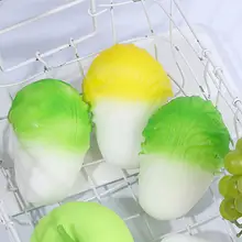 

Pragmatic Fidget Toy Vegetable Shape Creative Bright Color Pressure Relief TPR Cute Squeeze Decompression Toy for Entertainment