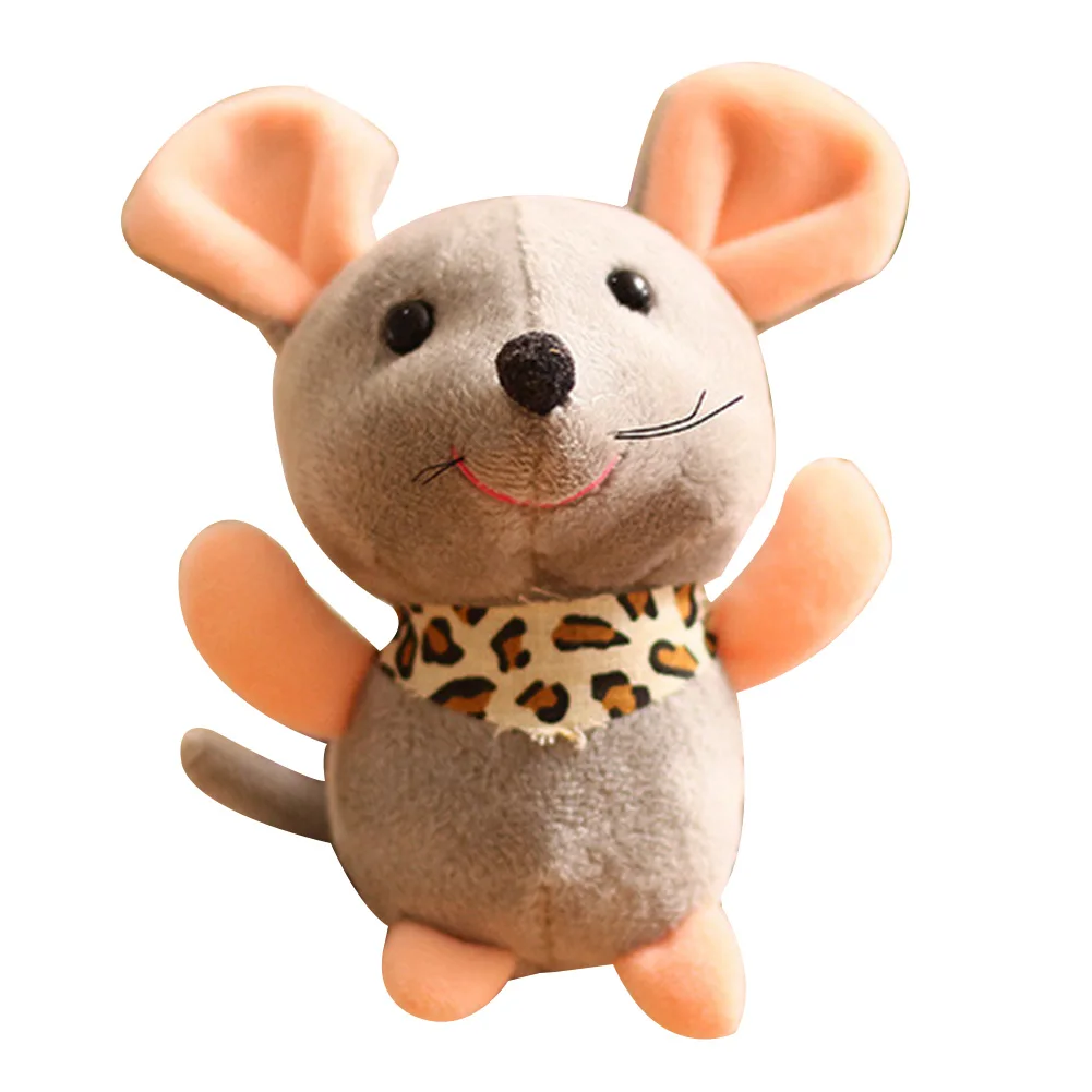 Прекрасный в мелкий горошек мышь животное плюшевая кукла-брелок для ключей подвеска висячая игрушка Новинка