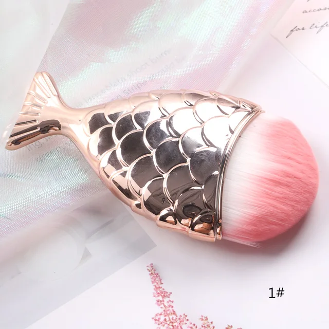 TSZS Popular Round Small Flower Brush Nail Paint Gel Dust Cleaning Brushes Make Up Brush Nail Art Manicure Tool NT-365-1