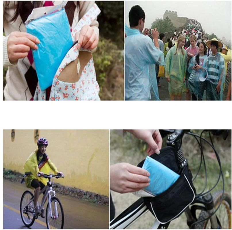 1PC Disposable Motorcycle Raincoat Suit for Travel Hiking Camping