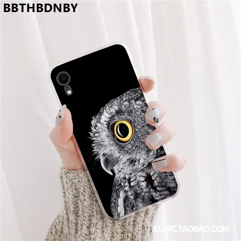 For iPhone XR Print Painted Cover