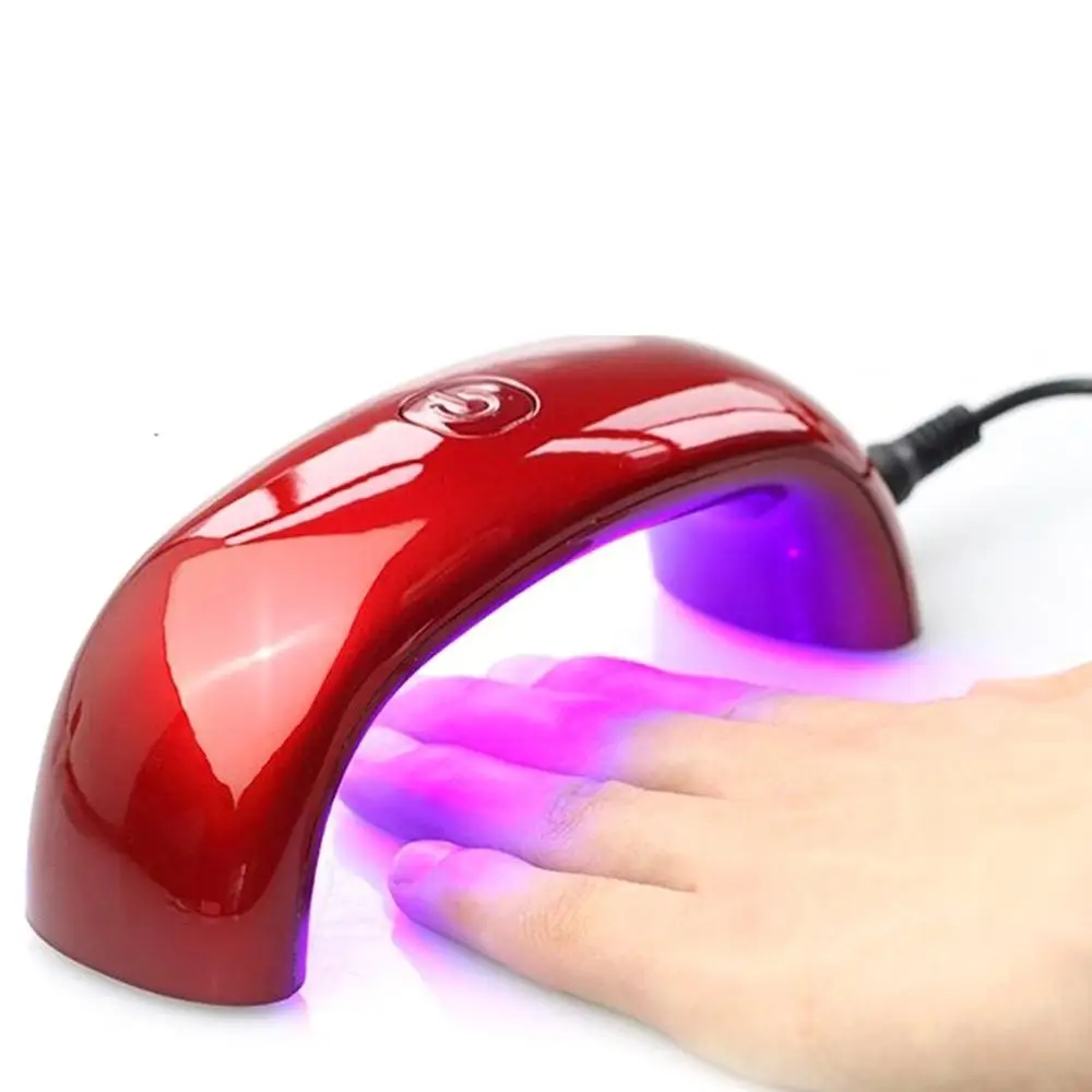 

USB Rainbow Light Nail Dryer Lamp Mini Nail Machine 9W Uv Light Led Nail Polish Drying Light Phototherapy Machine
