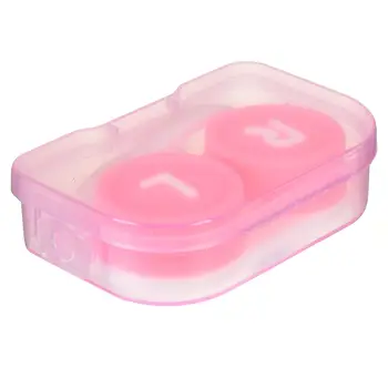 

Hot Sale 1PCS Transparent Pocket Contact Lens Case Travel Kit Easy Carry Container Holder Glasses Accessories High Quality