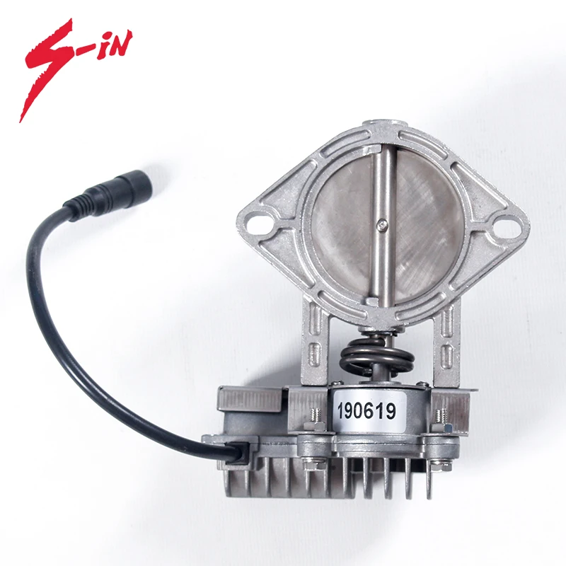 OBD переменный электрический выключатель глушителя клапан комплект 63 мм трубы дистанционное управление мотором вращения скорости выхлопного клапана - Цвет: 63mm