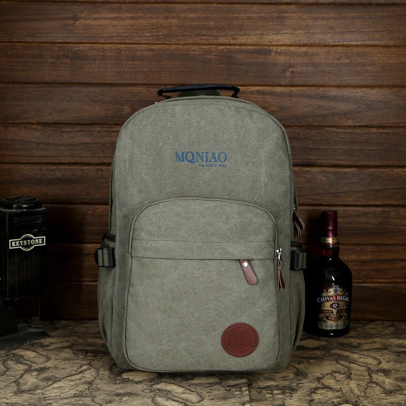 

Korean-style Multi-functional Travel Backpack Women's Casual Canvas Backpack Unisex Fashion Retro Outdoor Sports Travel Bag