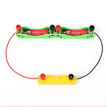 

Interesting physical circuit experiment of seven color LED light bulb