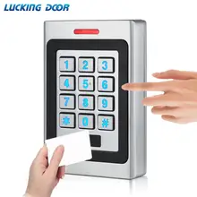 RFID Keypad Access Control System Kit Door Lock 125KHz EM Card IP67 Waterproof Metal Case Security Entry Door Reader Standalone high quality rfid proximity door access control system entry door lock rfid em keypad access control