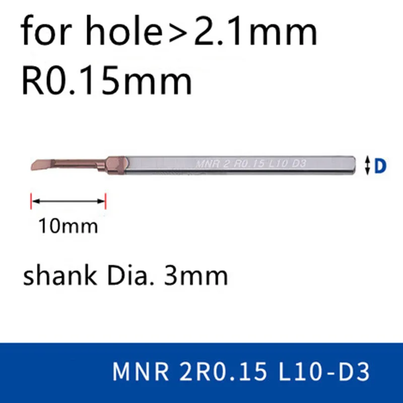 MQR MNR Hartmetall Langweilig werkzeug Beschichtet Mini Interne drehmaschine Cutter CNC kleine loch Einstechen Threading Bearbeitung Wolfram Legierung – Detail 7