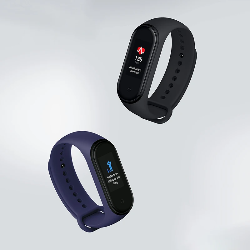 Xiaomi mi-браслет 4, умный Браслет mi Band 4, фитнес-браслет, цветной AMOLED экран, Bluetooth 5,0, спортивный, водонепроницаемый