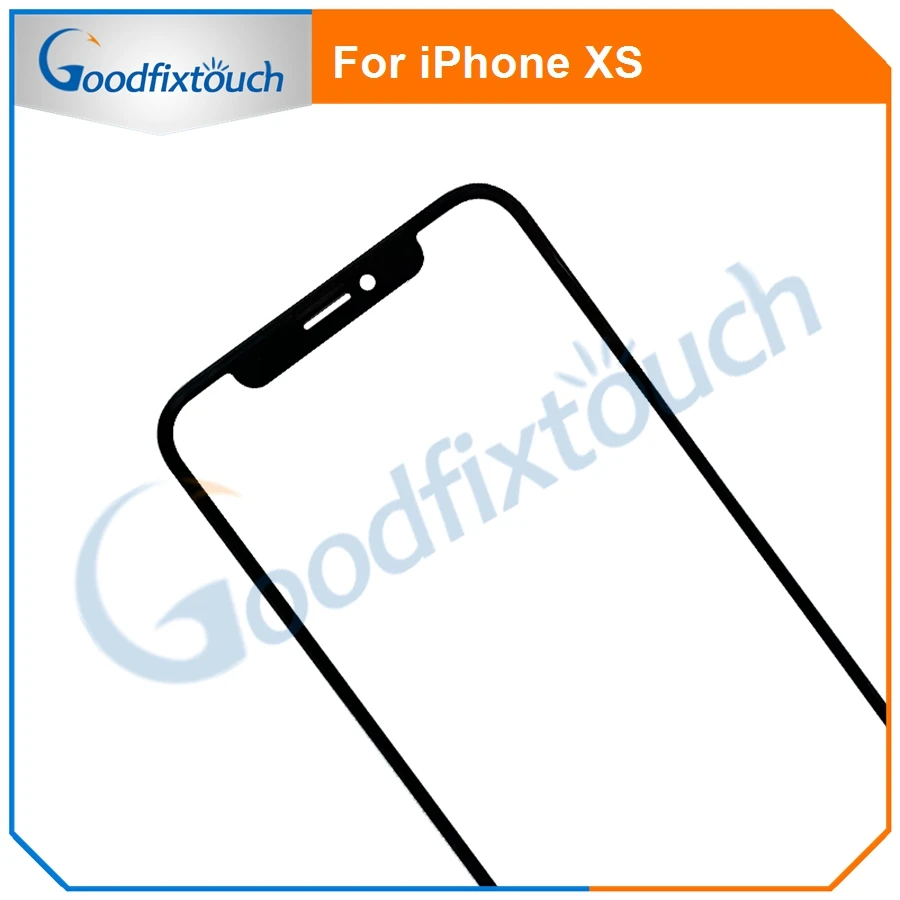 Оригинальная сенсорная панель для iPhone XS, сенсорный экран, дигитайзер, передняя внешняя стеклянная панель с гибким кабелем для iPhone XS, Запасная часть