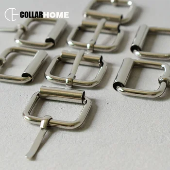 

200pcs 15mm 20mm 25mm Metal pin buckle adjuster hardware for 25mm leather belt handbag backpack bag dog collar DIY accessories