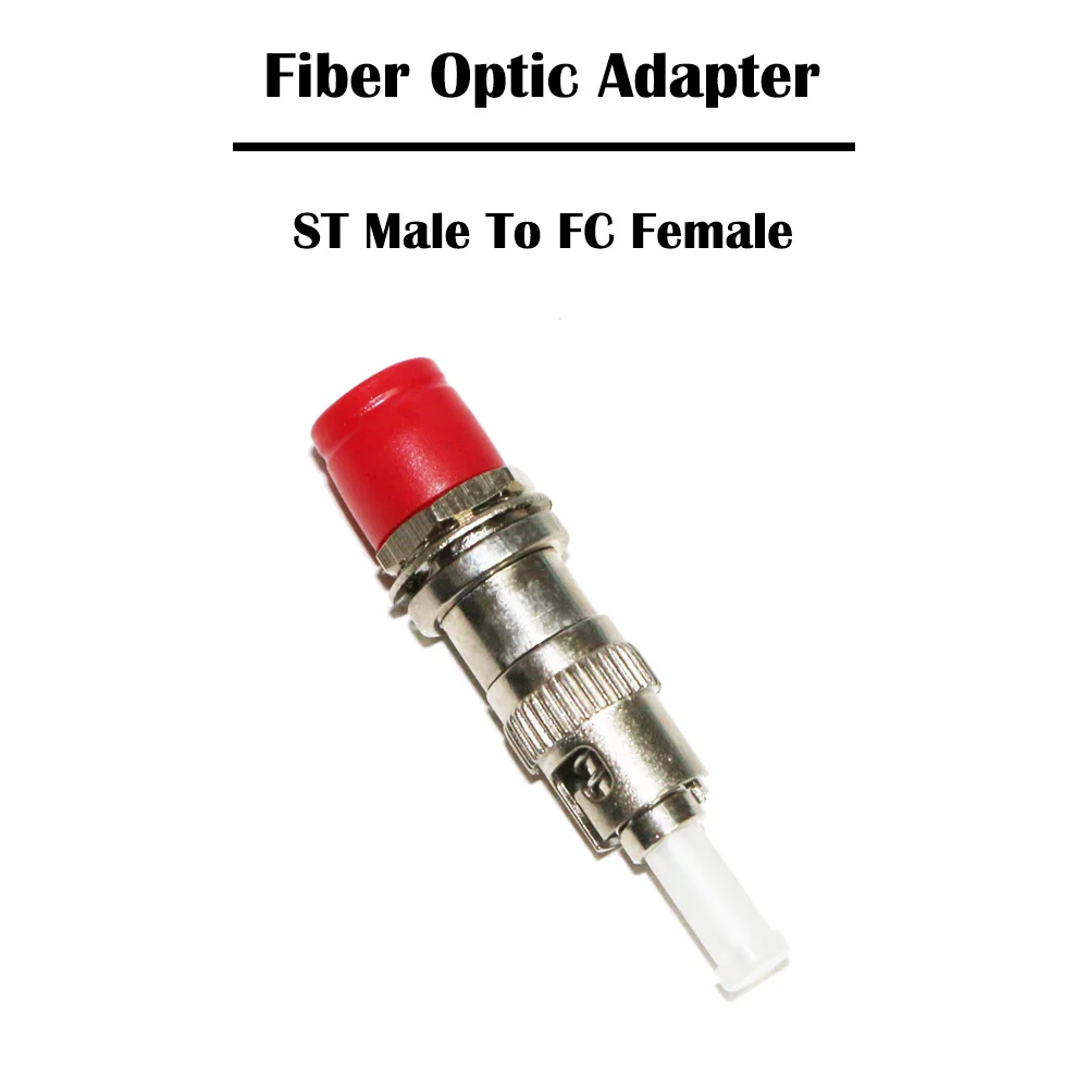 ST Male to SC Female LC FC волоконный адаптер 9/125 FTTH Simplex|Оптоволоконное оборудование| |