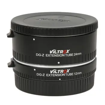 

VILTROX DG-Z 12mm + 24mm lens adapter Metal Black Macro Automatic Focusing Macro Adapter Ring for Nikon Z Mount Camera lens DSLR