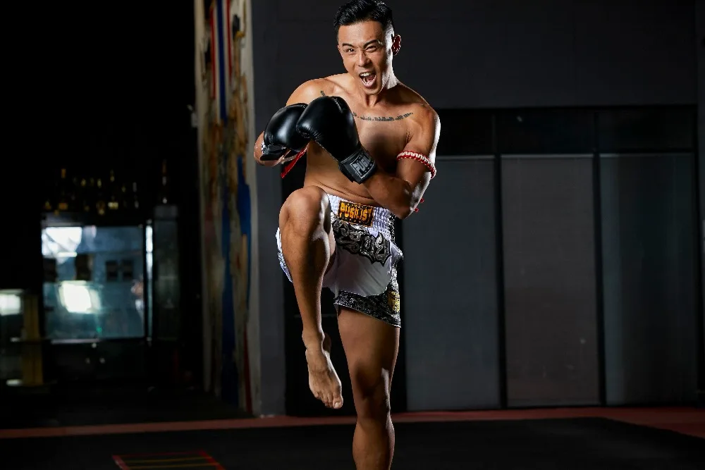 PUGILIST черные Муай Брюки mma шорты для единоборств тренажерный зал единоборств тренировочные боксеры