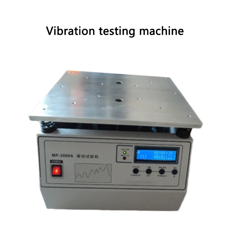 

Professional vibration testing machine MP3000A vibration test bench vibration tester tool milky 220V 1000W