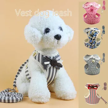 

Training Comfort SoftHarness Adjustable Reflective Traction Rope Vest Walking Lead Leash Polyester Mesh Harness Small Medium Dog