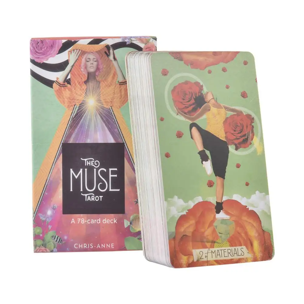 

78PCS The Muse Tarot Cards English Version Fun Deck Table Tarots Game For Muse Oracle Playing Card Divination Fate Board Games