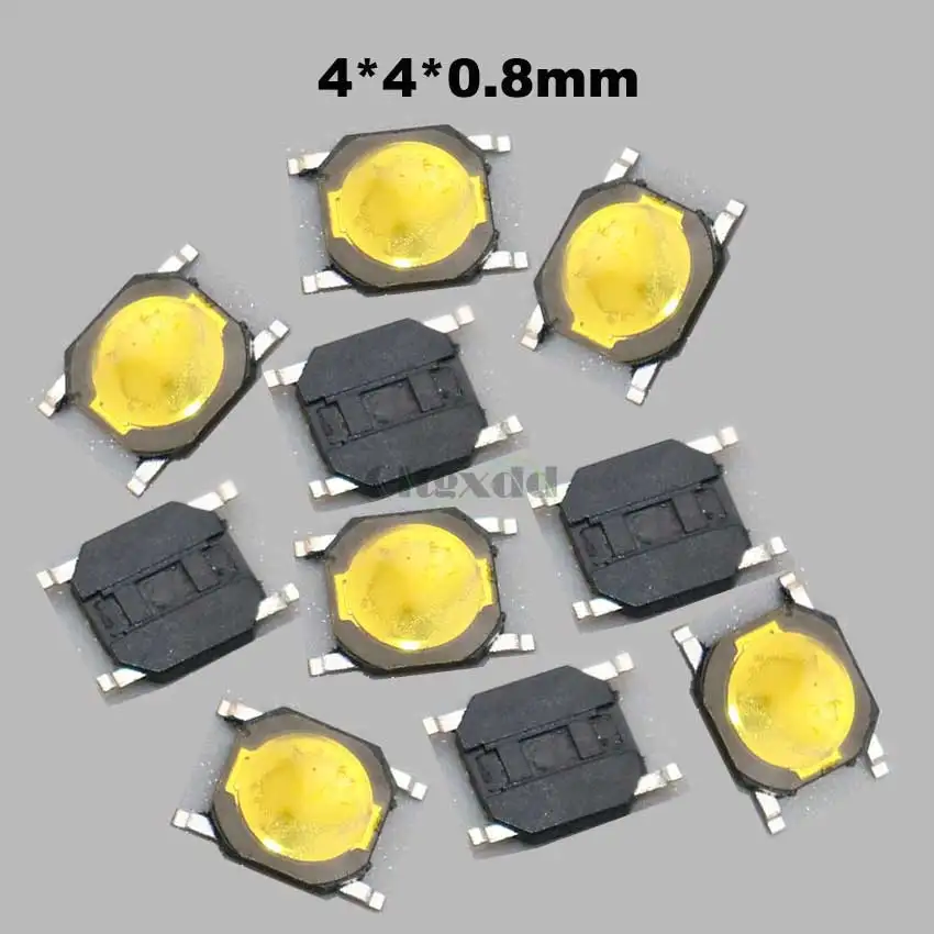 Push Button Switch push button switch 100pcs Car Remote Control Key Touch Switches For Hyundai Nissan Honda VW Toyota Kia Peugeot