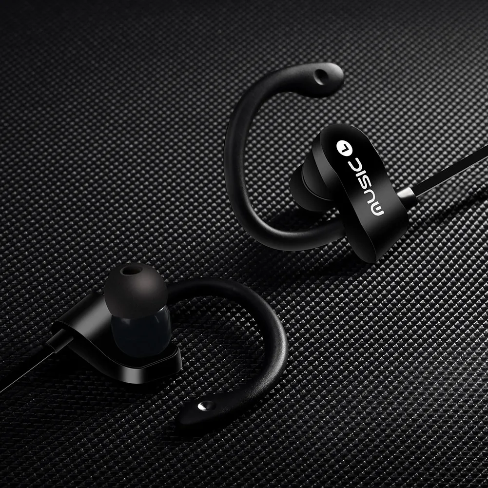 Mosunx QY19 спортивные Bluetooth наушники Беспроводная потонепроницаемая гарнитура музыка стерео наушники Bluetooth V5.0 с микрофоном