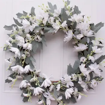 

Flower Wreath Creative Dahlia Fashion Hanging Wreath Door Wreath For Wedding