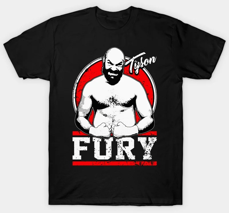 

Tyson Fury Gypsy Boxing Tribute British Heavy Boxer Adults T-Shirt