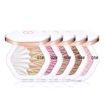 

Makeup New Colors Twilight Highlights Powder Three-Dimensional Repair Capacity Blush Five Colors Optional