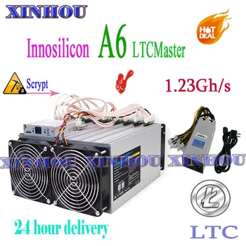 

Used ASIC MINER Innosilicon A6 LTCMaster 1.23G Scrypt LTC miner better than Innosilicon A4+ A9 antminer L3 s9 T9 z9mini A1 S5 T2