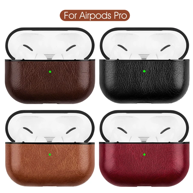 Leather Air Pod Accessories Cover  Airpods Pro Luxury Designer Case - Pro  3 2 1 Case - Aliexpress