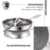 AIWILL New Kitchen High Quality 316 /304 Stainless Steel Frying Pan Nonstick Pan Fried Steak Pot Electromagnetic Furnace General 7