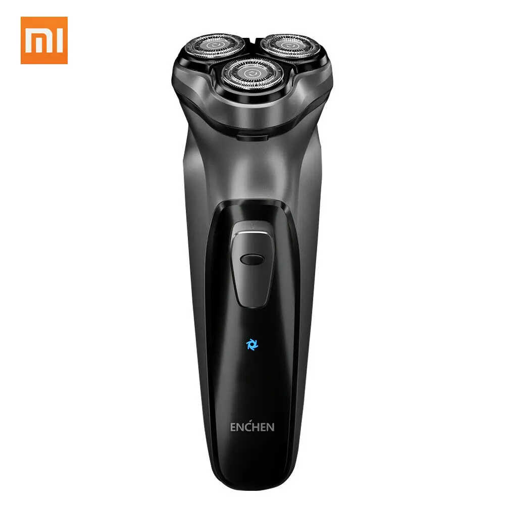 Comprar Afeitadora eléctrica 3D recargable SPZ carga USB Control inteligente protección de bloqueo hombres afeitadora de barba de Xiaomi Youpin
