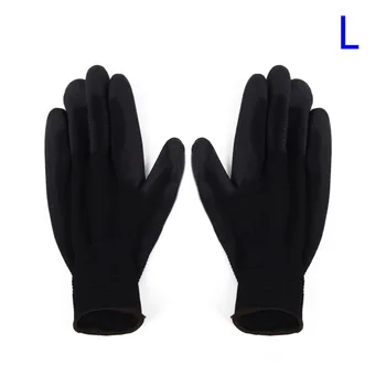 

24 Pairs Work Gloves Ultra-Thin Safety Coating Palm Cover Knitted Cuffs