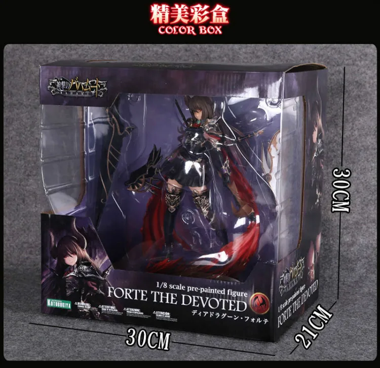 В штучной упаковке 1:6 масштаб яростный Bahamut рыцарь Темный Дракон Deardragoon Forte посвященная Kotobukiya 24 см фигурка игрушки