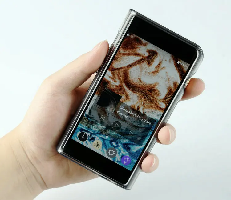 Soft Cover Crystal TPU Clear Case for SHANLING M6 M6(21)