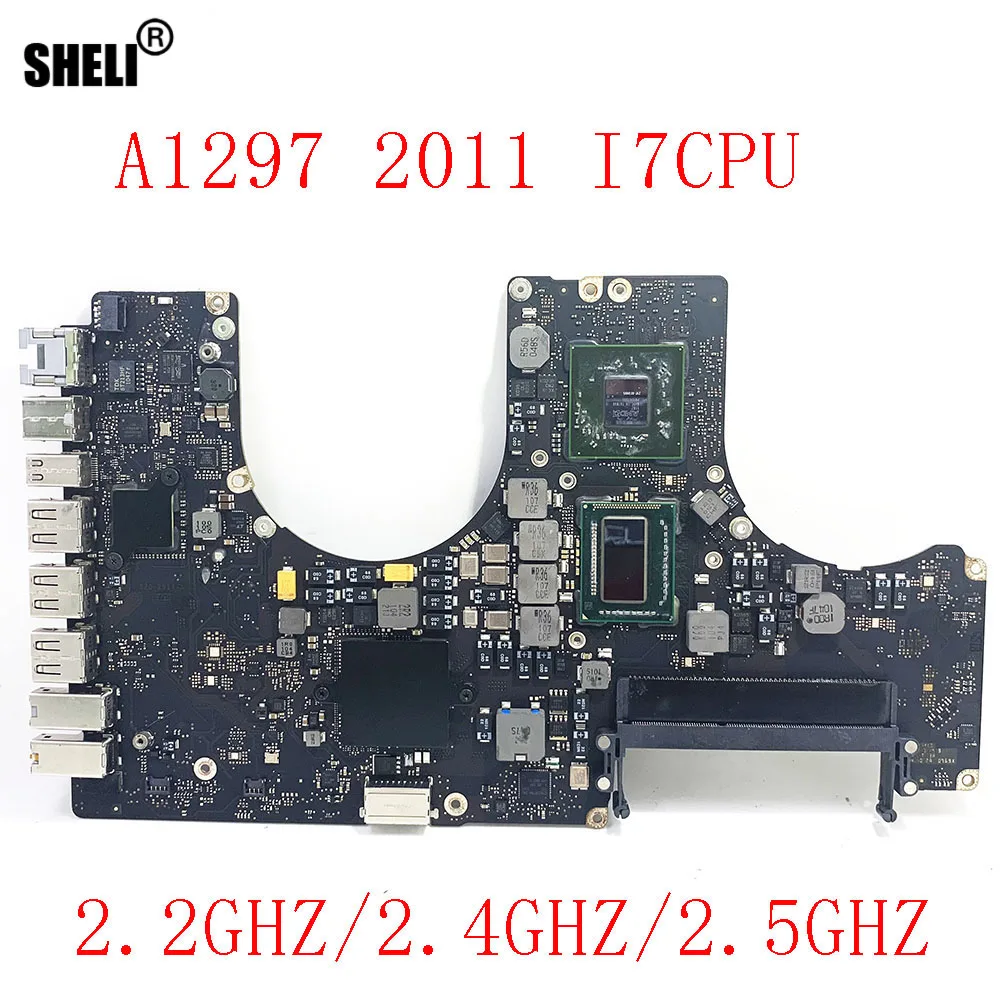 US $292.00 A1297 Motherboard for MacBook Pro 17 EMC 23521EMC 2564 i7 CPU 222425 GHZ Logic Board 8202914B8202914A Fully Tesk ok