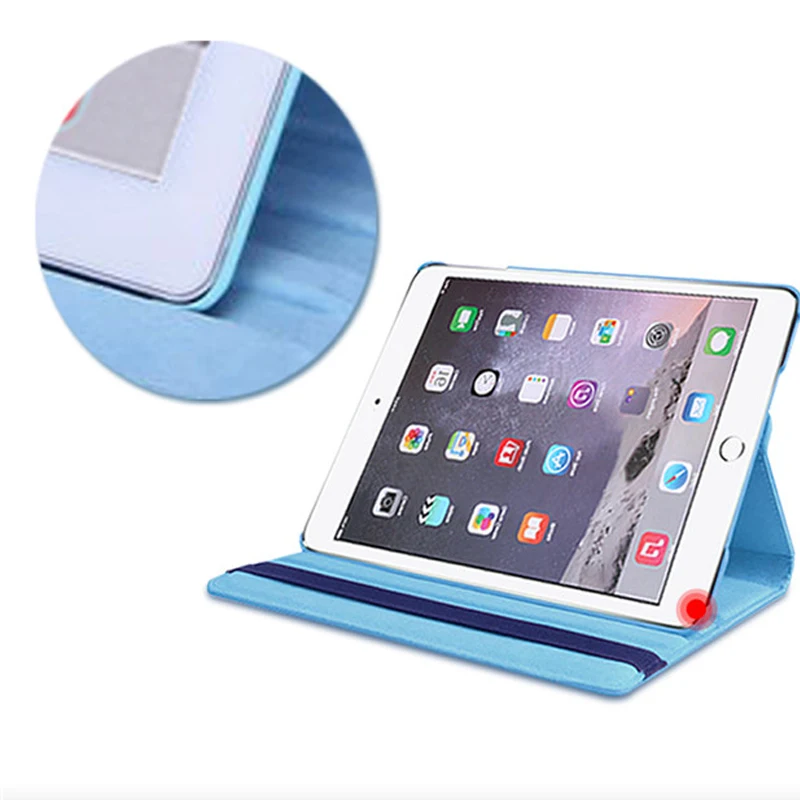 Для iPad mini 1 mini 2 mini 3 чехол на 360 Вращающийся Смарт-флип-стенд A1432 A1454 защитный 7,9 'mini 1 2 3 Чехол Жесткий Чехол+ пленка