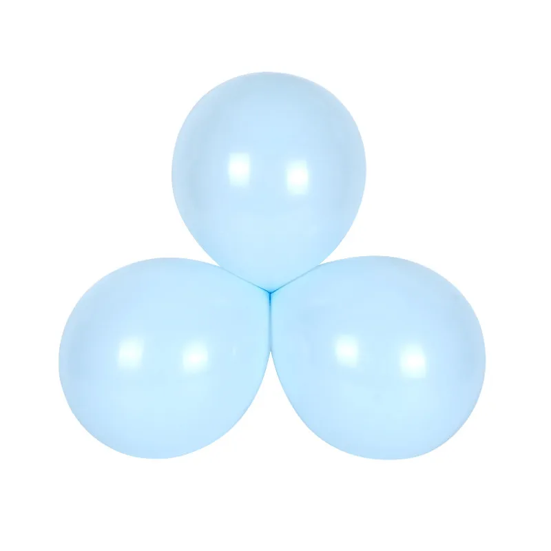blue 100pcs Cakelove, 100 шт./лот, 10 дюймов, латексные шары в виде макарон, на свадьбу, день рождения, для украшения детского душа, для девочек, на день рождения, для вечеринки, Гелиевый шар, новинка - Цвет: blue 100pcs