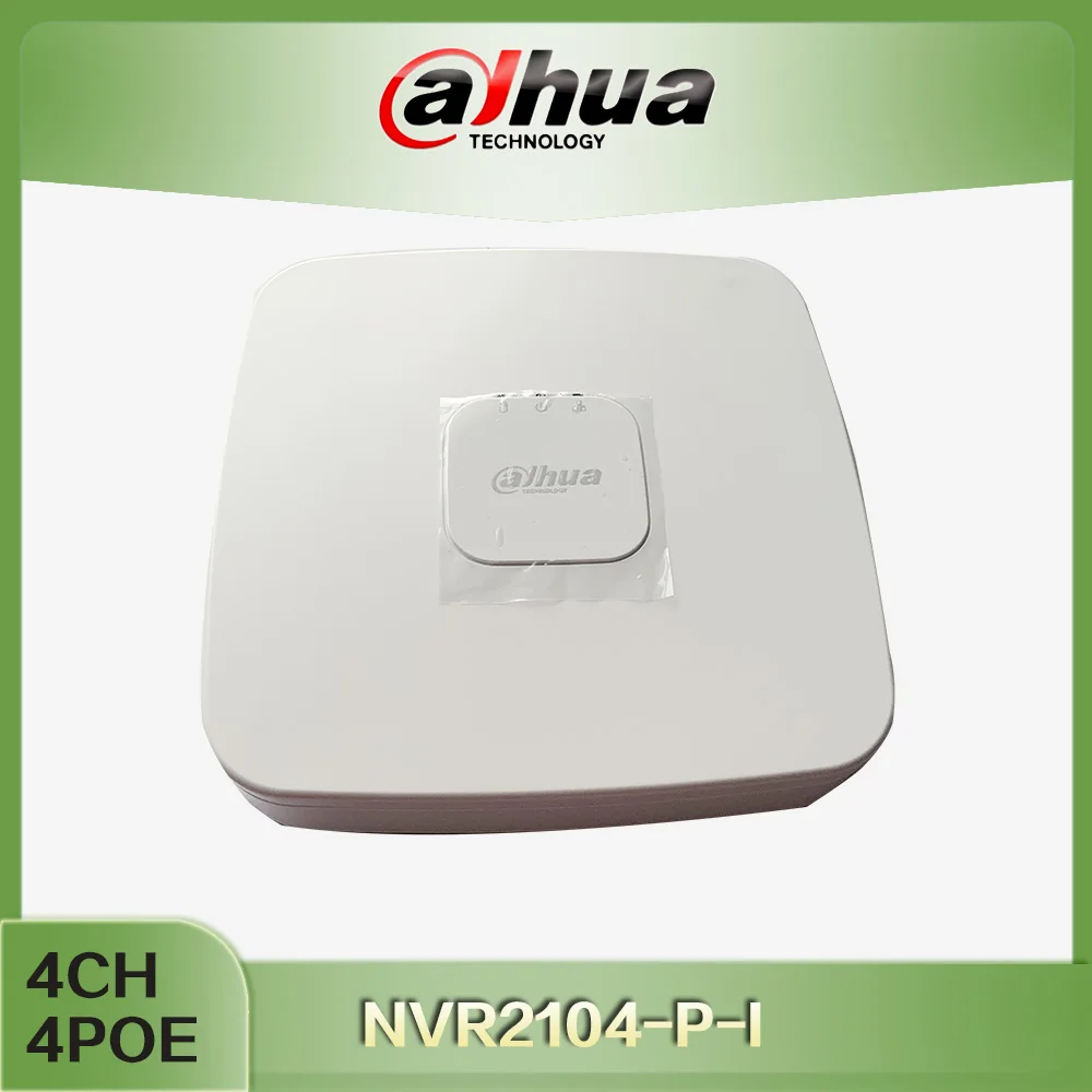Dahua 4ch poe nvr AI 4K NVR2104-P-I 4 Channel Smart 1U 4PoE